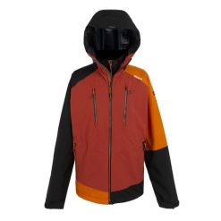 Kurtka wodoodporna z kapturem Regatta Sacramento X. Brązowe kurtki męskie Regatta, m, bez wzorów, z poliesteru, sportowe, z kapturem. W wyprzedaży za 557.49 zł.