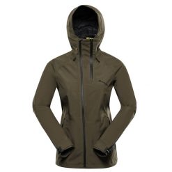 Kurtka damska trekkingowa Alpine Pro Jerda wodoodporna. Zielone kurtki sportowe damskie Alpine Pro, xl, bez wzorów, bez ramiączek, bez kaptura, trekkingowe. W wyprzedaży za 589.00 zł.