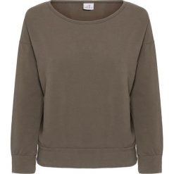 Bluza DEHA ACTIVE. Brązowe bluzy damskie Deha, bez wzorów, z dzianiny, bez ramiączek, bez kaptura. W wyprzedaży za 105.00 zł.
