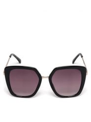 Jenny Fairy Okulary przeciwsłoneczne 4WF-021-SS24 Czarny. Czarne okulary przeciwsłoneczne damskie Jenny Fairy. Za 39.99 zł.