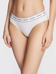 Guess Figi klasyczne Carrie O97E02 KBBU1 Biały. Białe majtki damskie Guess, z bawełny. Za 49.99 zł.