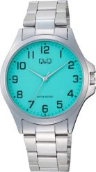 Zegarek QQ Zegarek męski QQ C36A-022P srebrny. Szare zegarki męskie Q&Q, bez wzorów, srebrne. Za 159.00 zł.