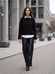 Sweter z domieszką wełny - czarny. Czarne swetry nierozpinane damskie Sinsay, l, bez wzorów, z wełny, bez kołnierzyka, bez ramiączek. Za 49.99 zł.