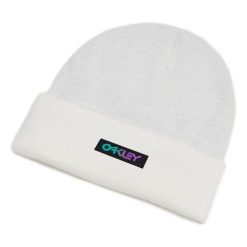 Czapka zimowa damska Oakley B1B Gradient Patch Beanie. Czerwone czapki damskie Oakley, na zimę, bez wzorów, sportowe. Za 75.99 zł.