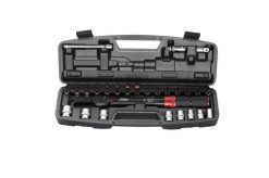 Zestaw kluczy dynamometrycznych do roweru, walizka narzędziowa 2-24 Nm 1/4". Czarne walizki damskie PRO SPORT LIGHTS, bez wzorów, z materiału, duże, matowe. Za 299.99 zł.