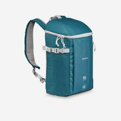 Lodówka-plecak 10 l. Niebieskie plecaki męskie QUECHUA, bez wzorów, z materiału, sportowe. Za 59.99 zł.