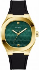 Zegarek męski Guess GW1005G2 czarny. Czarne zegarki męskie Guess, z aplikacjami. Za 699.00 zł.