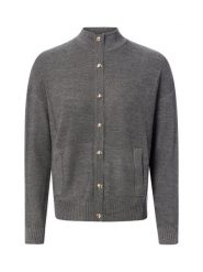 Liu Jo Collection sweter z wełny Kobiety Wełna szary, M. Szare swetry nierozpinane damskie Liu Jo Collection, m, bez wzorów, z wełny, bez kołnierzyka, bez ramiączek. Za 729.95 zł.