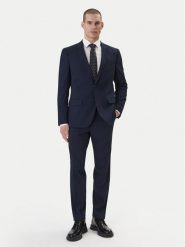 HUGO Garnitur Henry/Getlin232X 50557616 Granatowy Slim Fit. Niebieskie garnitury męskie Hugo, m, bez wzorów, z syntetyku. Za 1,999.00 zł.