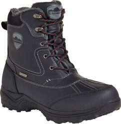 Buty trekkingowe męskie Karrimor MĘSKIE OCIEPLANE BUTY ZIMOWE KARRIMOR SNOW CASUAL K815-BLK. Białe trekkingi męskie Karrimor, na zimę, bez zapięcia. Za 315.81 zł.