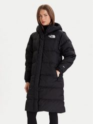 The North Face Płaszcz zimowy Nuptse NF0A832K Czarny Loose Fit. Czarne płaszcze damskie The North Face, na zimę, xs, bez wzorów, z syntetyku, bez kołnierzyka, bez kaptura. Za 1,949.00 zł.