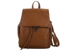 Plecak damski BARBERINI'S j. brązowy 513-12. Brązowe plecaki damskie Barberinis, bez wzorów, ze skóry, eleganckie. Za 359.99 zł.