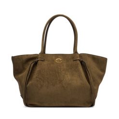 Torebka Guess. Brązowe shopperki damskie Guess, z aplikacjami, bez dodatków. Za 674.99 zł.