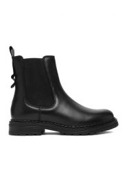 Lasocki Sztyblety CEO-WI16-TIBILISI-03 Czarny. Czarne botki damskie Lasocki, bez wzorów, ze skóry, bez obcasa, na płaskiej podeszwie, bez zapięcia. Za 259.99 zł.