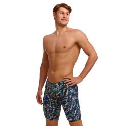 Kąpielówki męskie spodenki treningowe jammery do pływania Funky Trunks. Niebieskie kąpielówki męskie Funky Trunks, m, bez wzorów. Za 221.39 zł.