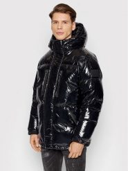 Calvin Klein Kurtka puchowa K10K108228 Czarny Regular Fit. Czarne kurtki męskie Calvin Klein, m, bez wzorów, z puchu, bez kaptura. Za 1,259.00 zł.