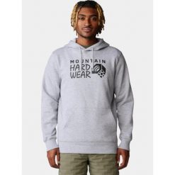 Bluza męska z kapturem Mountain Hardwear MHW Logo PO. Szare bluzy męskie MOUNTAIN HARDWEAR, m, bez wzorów, z bawełny, z kapturem. Za 439.00 zł.