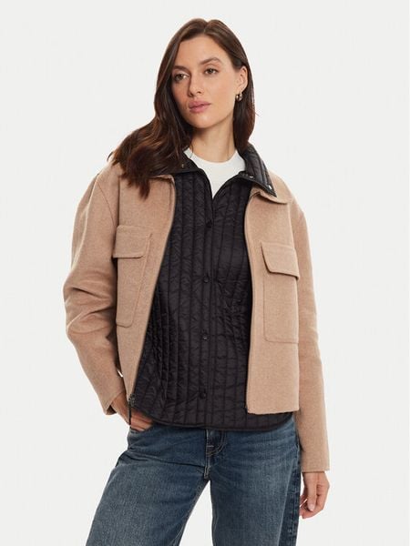 Frieda & Freddies Kurtka przejściowa 3718B Beżowy Relaxed Fit. Brązowe kurtki damskie Frieda & Freddies, bez wzorów, z syntetyku, bez kaptura. Za 659.00 zł.