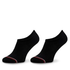 Stopki Tommy Hilfiger. Niebieskie skarpetki damskie Tommy Hilfiger, bez wzorów. Za 49.99 zł.