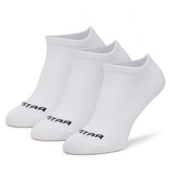Stopki G-Star. Białe skarpetki damskie G-Star, bez wzorów. Za 24.99 zł.