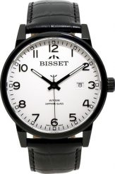 Zegarek Bisset Zegarek męski Bisset BIS185 czarny. Czarne zegarki męskie Bisset, bez wzorów. Za 429.00 zł.