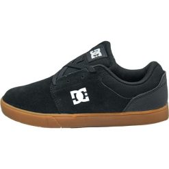 Trampki DC Shoes Crisis 2, Mężczyźni. Czarne trampki męskie DC Shoes, bez wzorów, z tkaniny, sportowe, bez zapięcia. Za 490.00 zł.