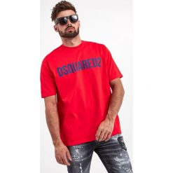 T-shirt DSQUARED2. T-shirty męskie Dsquared2, l, bez wzorów, bez kołnierzyka, bez ramiączek. W wyprzedaży za 755.30 zł.