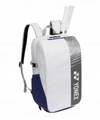 Plecak tenisowy Yonex Club Backpack. Białe plecaki męskie YONEX, bez wzorów, z materiału, eleganckie. Za 299.00 zł.