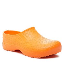 Klapki Dry Walker. Brązowe klapki damskie Dry Walker, bez wzorów, bez obcasa, bez zapięcia. Za 59.99 zł.