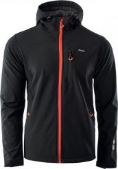 Kurtka męska Elbrus Iver czarno-pomarańczowa r. 3XL. Brązowe kurtki męskie ELBRUS, m, bez wzorów, bez kaptura. Za 176.82 zł.