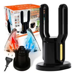 SUSZARKA DO BUTÓW z ozonem osuszacz rękawic obuwia skarpet dezynfekcja 100W. Skarpety męskie Media-Tech, bez wzorów. Za 199.90 zł.