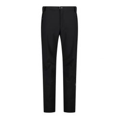 Spodnie Narciarskie Softshell Rozmiar 48 Czarny - 3A14257-U901. Czarne spodnie sportowe męskie CMP, m, bez wzorów, z softshellu, narciarskie. Za 403.85 zł.