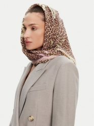 Liu Jo Szal 2A5044 T0300 Beżowy. Brązowe szaliki damskie Liu Jo, bez wzorów, z poliesteru. Za 129.99 zł.