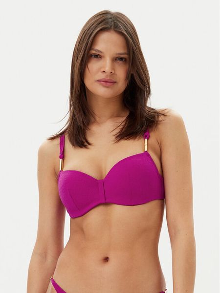 Chantelle Góra od bikini Hera C16WN5 Różowy. Czerwone bikini Chantelle, bez wzorów, z syntetyku. Za 309.99 zł.