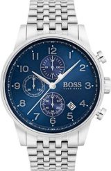 ZEGAREK MĘSKI HUGO BOSS 1513498 - NAVIGATOR (zh034c). Zegarki męskie Hugo Boss, bez wzorów. Za 1,133.16 zł.