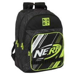 Plecak szkolny Nerf Get ready Czarny. Czarne plecaki męskie NERF, bez wzorów, z poliesteru, biznesowe. Za 228.75 zł.