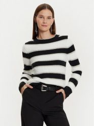 Olsen Sweter 11004501 Czarny Regular Fit. Czarne swetry nierozpinane damskie Olsen, bez wzorów, z syntetyku, bez kołnierzyka, bez ramiączek. Za 249.99 zł.