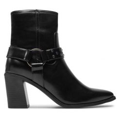 Botki Call It Spring. Czarne botki damskie Call it Spring, bez wzorów, bez obcasa, na słupku, bez zapięcia. Za 339.99 zł.