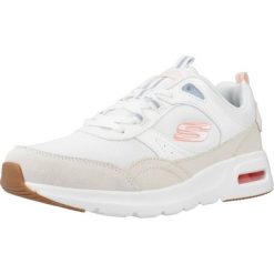 Tenisówki Skechers Model Skech-air Court Kolor Biały. Białe trampki i tenisówki damskie Skechers, bez wzorów, z materiału, bez zapięcia. Za 601.00 zł.