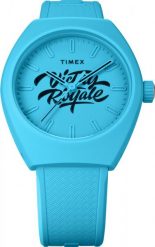 Zegarek męski Timex TW2W96900 niebieski. Niebieskie zegarki męskie Timex, bez wzorów. Za 830.58 zł.