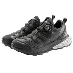 Buty outdoor wodoodporne pokrętło ROCKBROS. Czarne trekkingi męskie ROCKBROS, z gumy, bez zapięcia. Za 356.96 zł.
