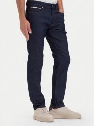 Calvin Klein Jeans Jeansy LV04RH705G Granatowy Slim Fit. Niebieskie jeansy męskie Calvin Klein Jeans, z bawełny. Za 409.99 zł.