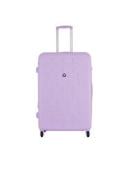 Semi Line Walizka duża T5926-3 Fioletowy. Fioletowe walizki męskie Semi-line, bez wzorów, z tworzywa sztucznego, duże. Za 239.99 zł.