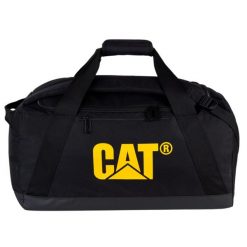 Torba sportowa unisex Caterpillar V-power Duffle. Czarne torby sportowe męskie CATERPILLAR, bez wzorów. Za 169.99 zł.