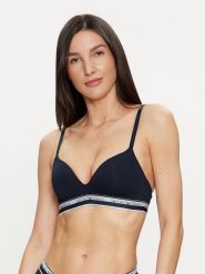 Emporio Armani Underwear Biustonosz bezfiszbinowy 164410 4R227 00135 Granatowy. Niebieskie biustonosze Emporio Armani Underwear, bez wzorów, z bawełny. Za 199.99 zł.