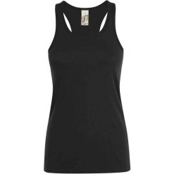 Tank Top Dla Pań I Panów Justin. Białe koszulki sportowe damskie SOL'S, xs, bez wzorów, bez ramiączek. Za 36.99 zł.
