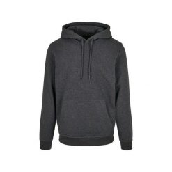 Bluza z kapturem Build Your Brand. Szare bluzy damskie BUILD YOUR BRAND, l, bez wzorów, bez ramiączek, z kapturem. Za 143.50 zł.