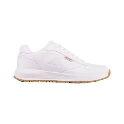 Buty do chodzenia męskie Kappa Basis. Białe buty sportowe męskie Kappa, bez wzorów, z materiału, bez zapięcia, trekkingowe. W wyprzedaży za 149.00 zł.
