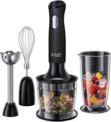 Blender Russell Hobbs Russell Hobbs 24702-56, Immersion blender, 0.7 L, Pulse function, 500 W, Black. Czarne blendery Russell Hobbs. Za 217.05 zł.