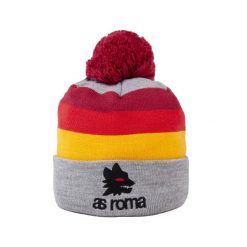 Czapka Dla Dorosłych - AS Roma. Szare czapki damskie COPA FOOTBALL, bez wzorów, eleganckie. Za 110.09 zł.